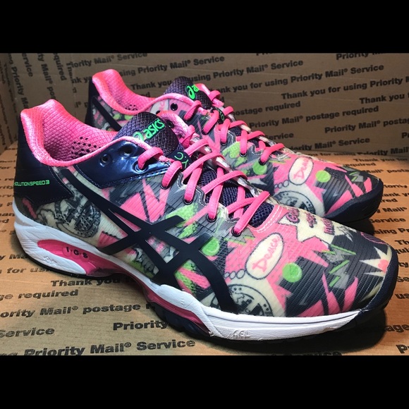asics gel solution speed 3 womens size 8
